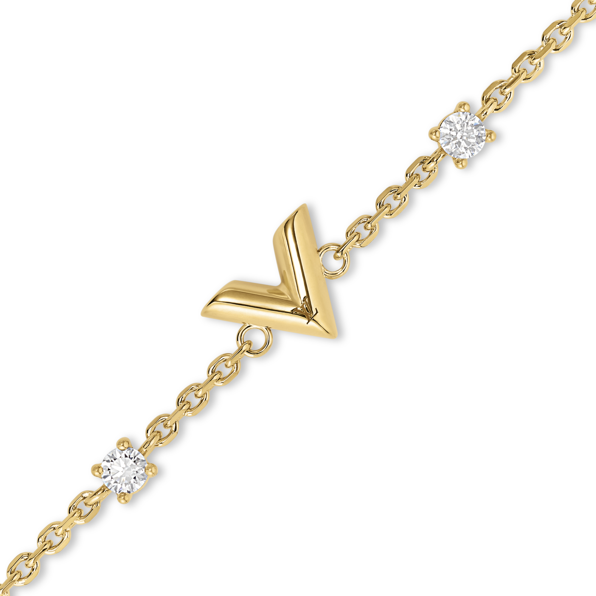 Essential V Strass PM Bracelet S00 - Women - Fashion Jewelry  display picture 2