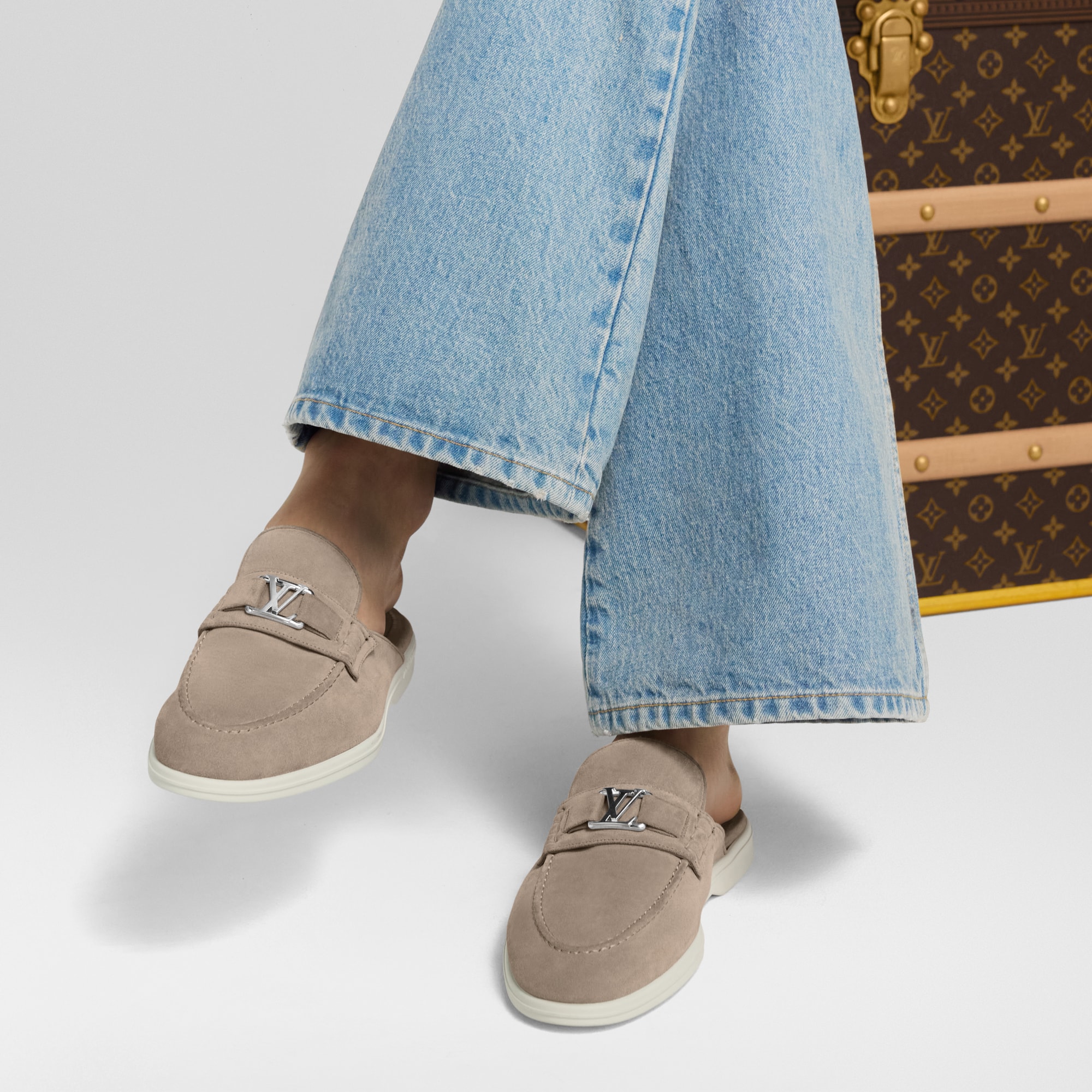  Shoes Loafers and Moccasins Estate Open Back Loafer | Louis Vuitton ® (Product zoom)