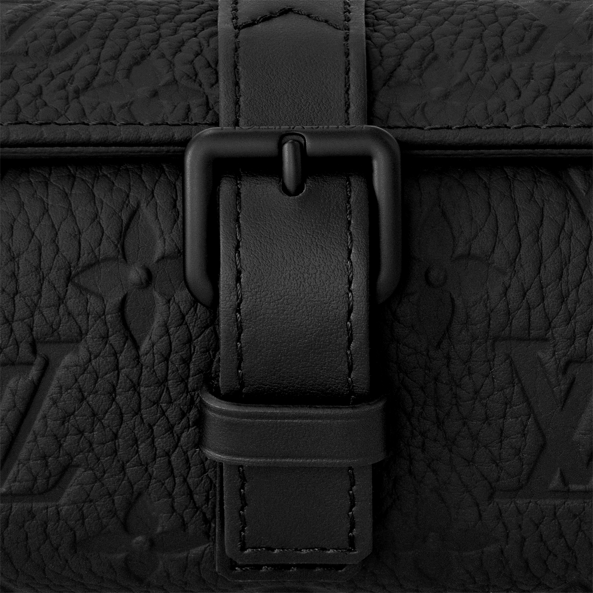 Monogram Taurillon Leather Travel Travel Accessories Etui 3 Montres | Louis Vuitton ® (Product zoom)