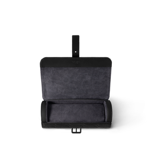 Monogram Taurillon Leather Travel Travel Accessories Etui 3 Montres | Louis Vuitton ® (Product zoom)