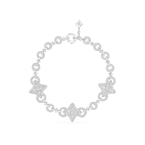 Categories Bracelets Ever Blossom Bracelet, White Gold & Diamonds | Louis Vuitton ® (Product zoom)