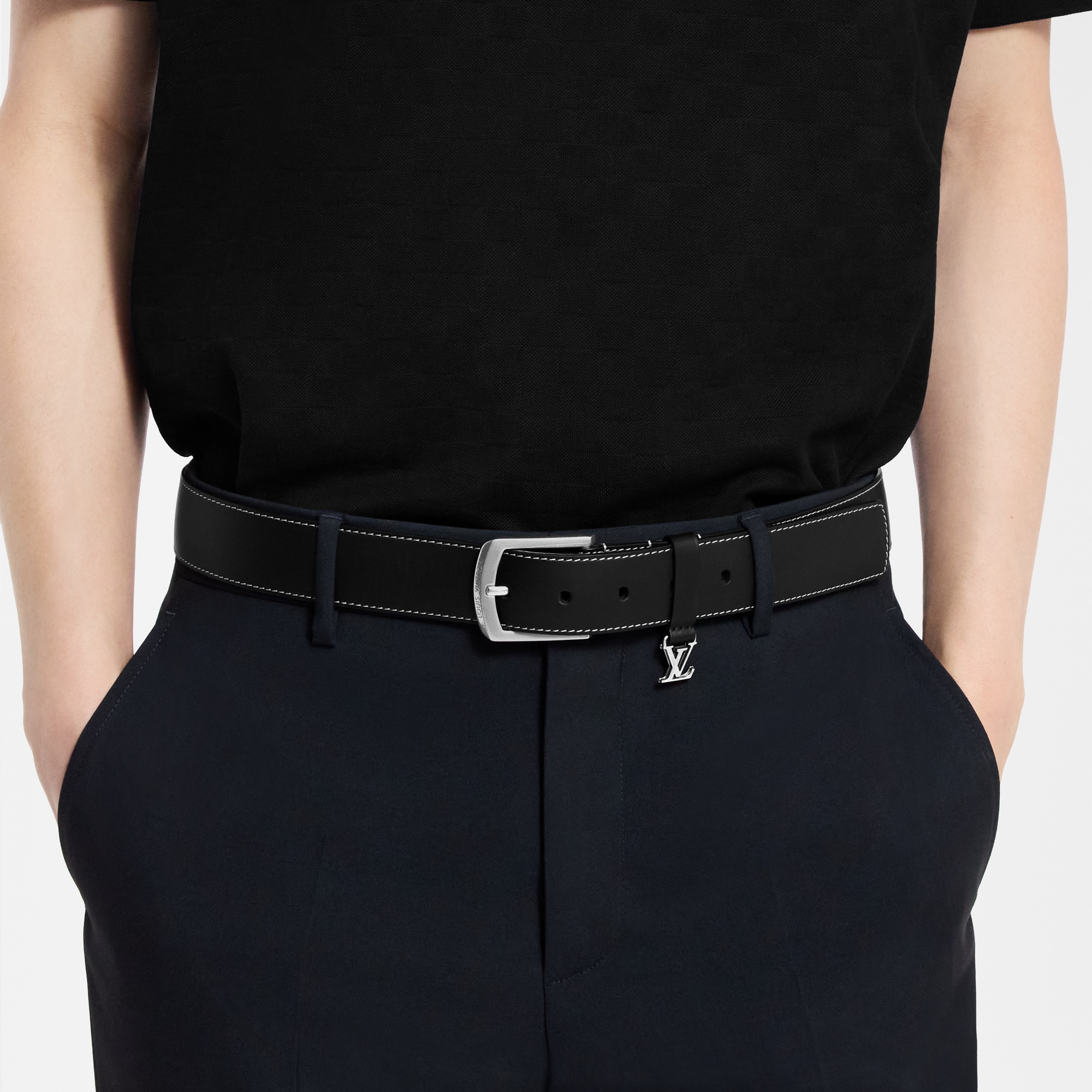  Accessories Belts Everyday Pin 35mm Belt | Louis Vuitton ® (Product zoom)