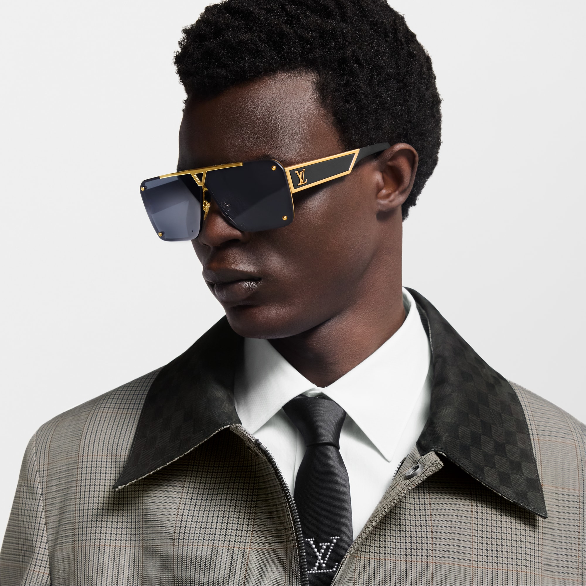 S00 Accessories Sunglasses Evidence Square Sunglasses | Louis Vuitton ® (Product zoom)