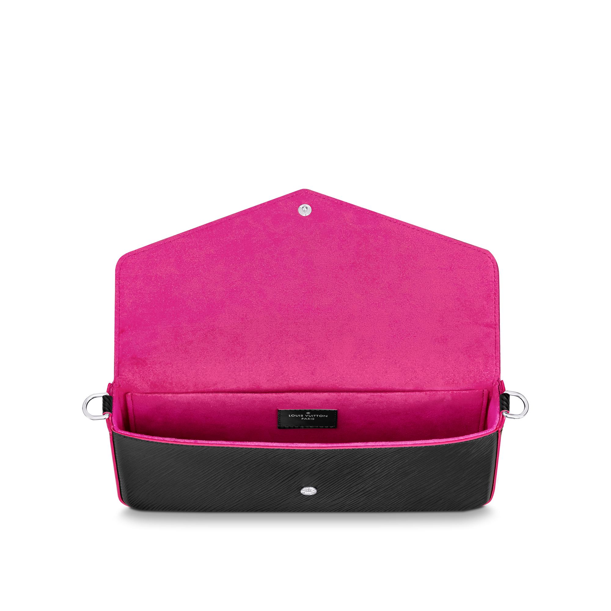 felicie pochette black beige