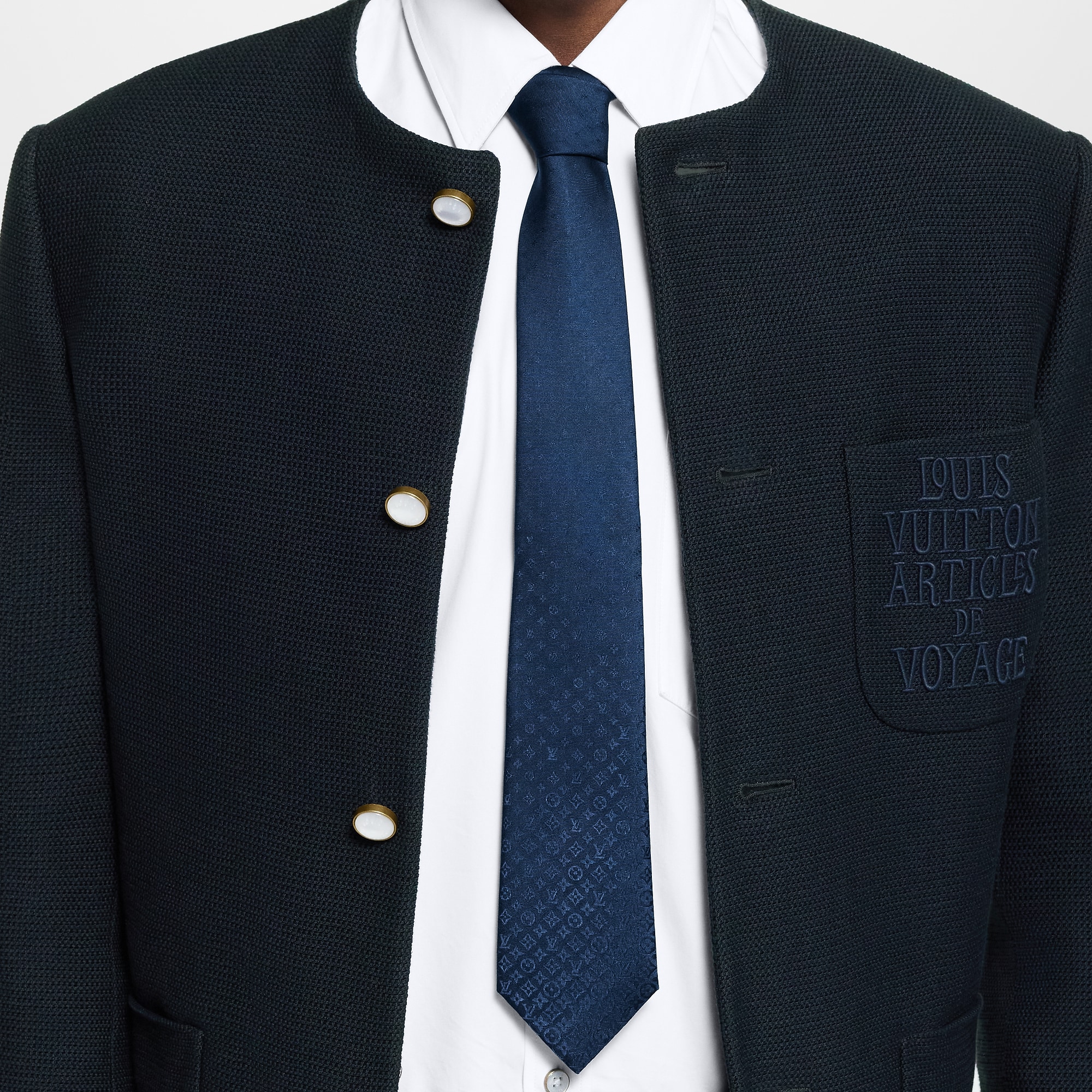 Fading Monogram Tie
