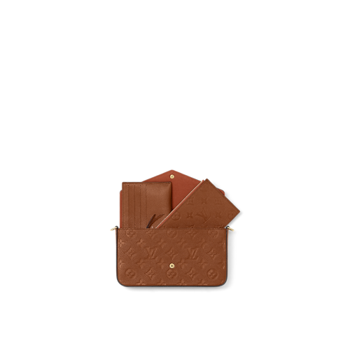 Monogram Empreinte Leather Small Leather Goods All Small Leather Goods Félicie Pochette | Louis Vuitton ® (Product zoom)