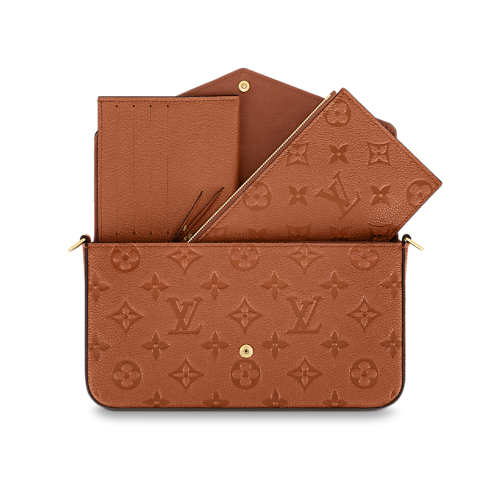Monogram Empreinte Leather Small Leather Goods All Small Leather Goods Félicie Pochette | Louis Vuitton ® (Product zoom)