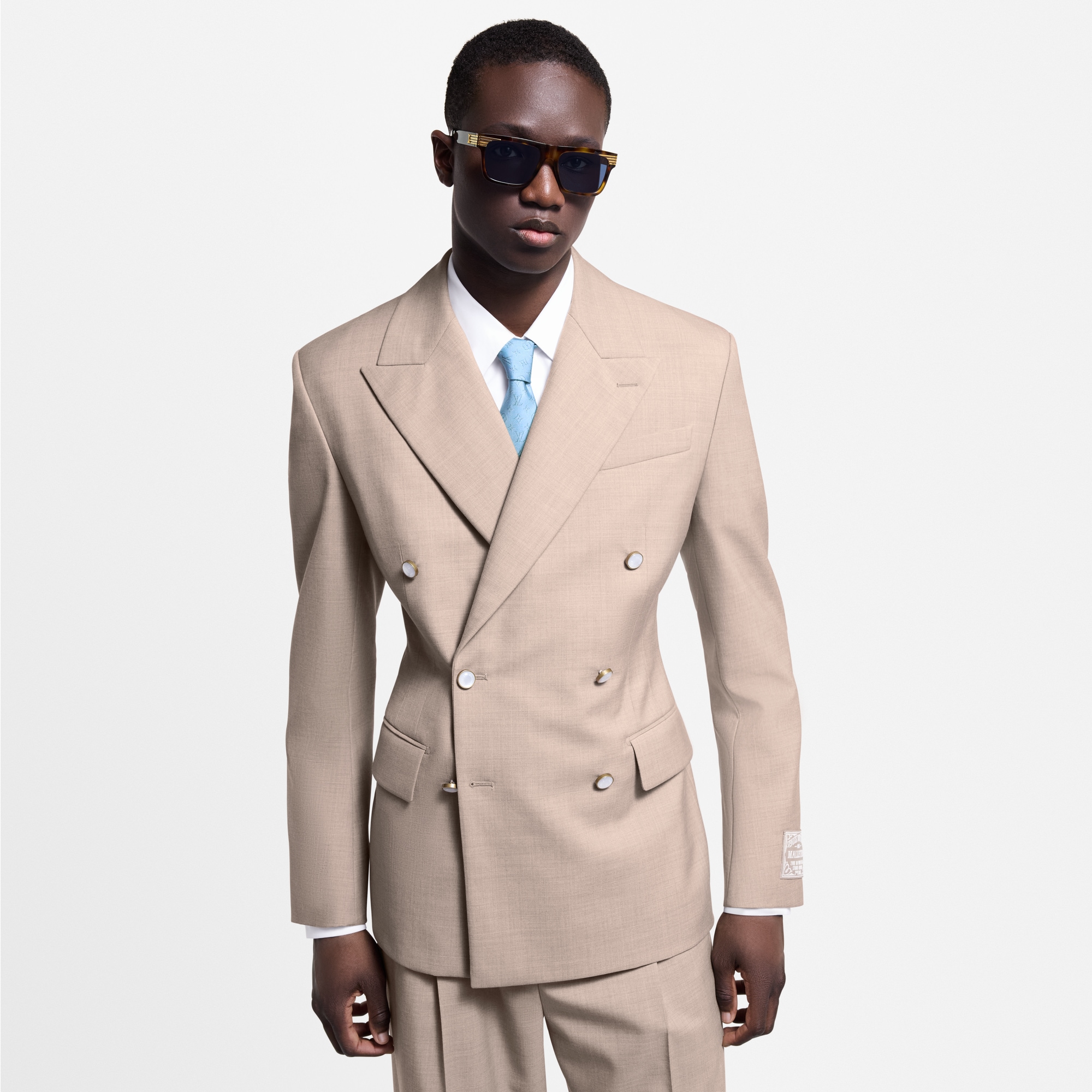  Ready-to-Wear Blazers and Jackets Fitted Double-Breasted Jacket | Louis Vuitton ® (Product zoom)