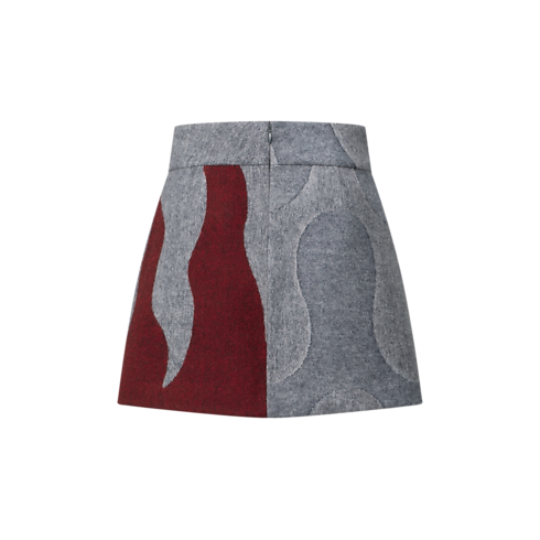 Ready-to-Wear Skirts and Shorts Flame Jacquard Mini Skirt | Louis Vuitton ® (Product zoom)