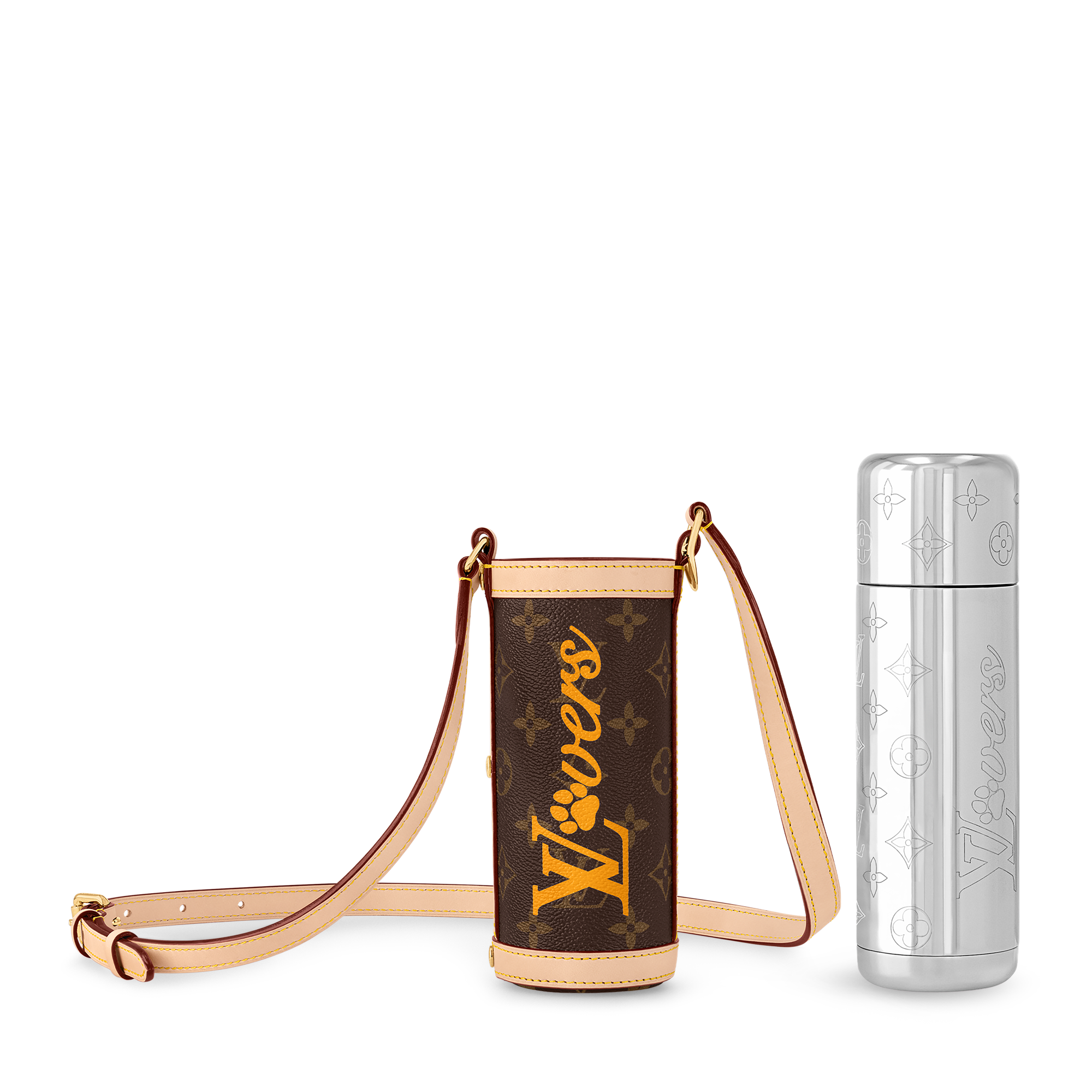  Pets Accessories } Flask Holder LV Vers | Louis Vuitton ® (Product zoom)