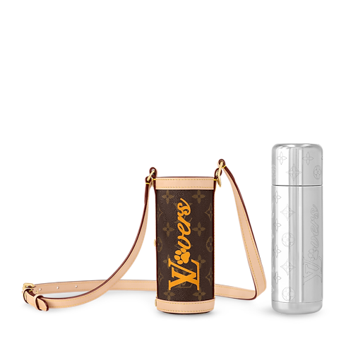 Pets Accessories } Flask Holder LV Vers | Louis Vuitton ® (Product zoom)