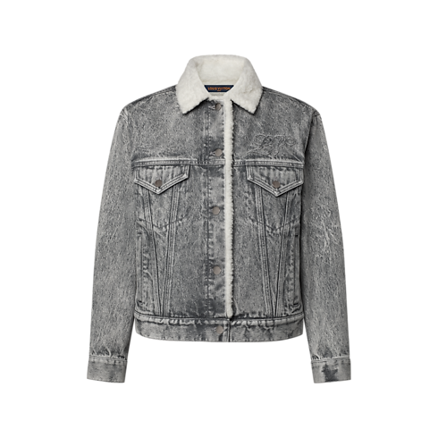 Ready-to-Wear Coats and Jackets Fleece-Lined Denim Jacket | Louis Vuitton ® (Product zoom)