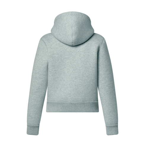 Ready-to-Wear Tops Fleece-Lined Zip-Up Hoodie | Louis Vuitton ® (Product zoom)
