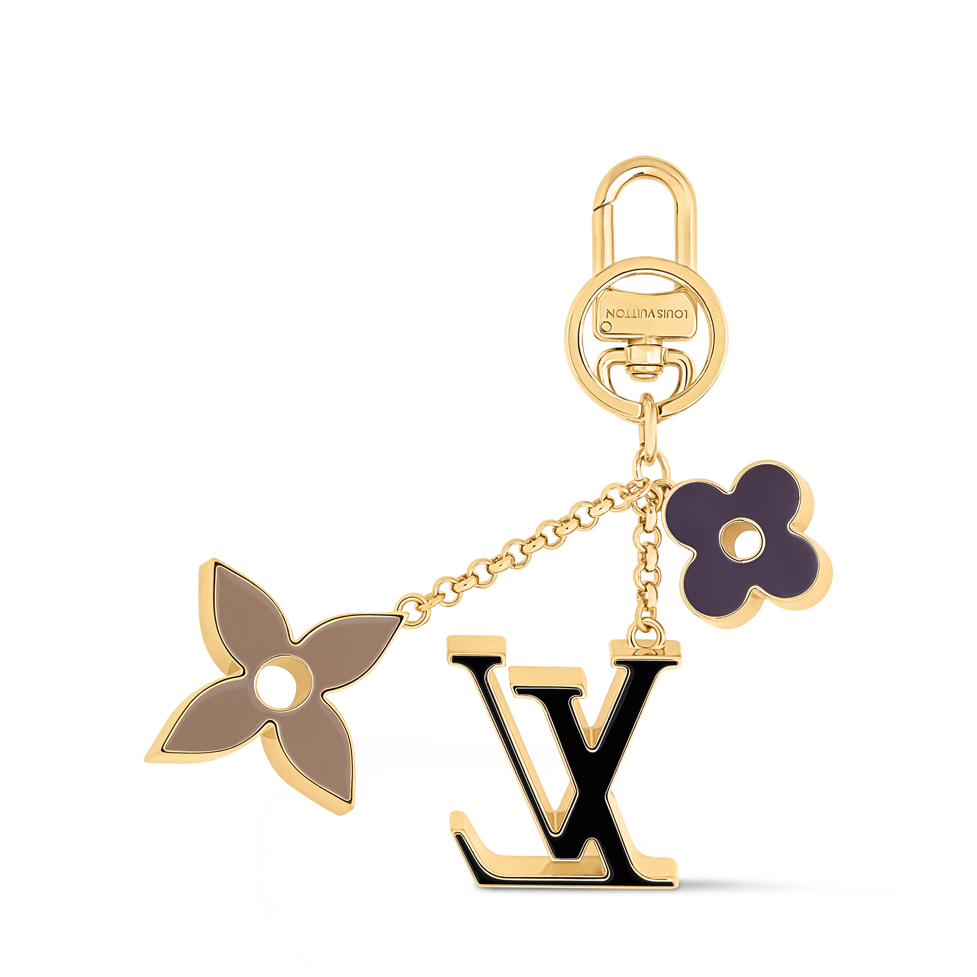 S00 Accessories Key Holders and Bag Charms Fleur de Monogram Bag Charm | Louis Vuitton ® (Product zoom)