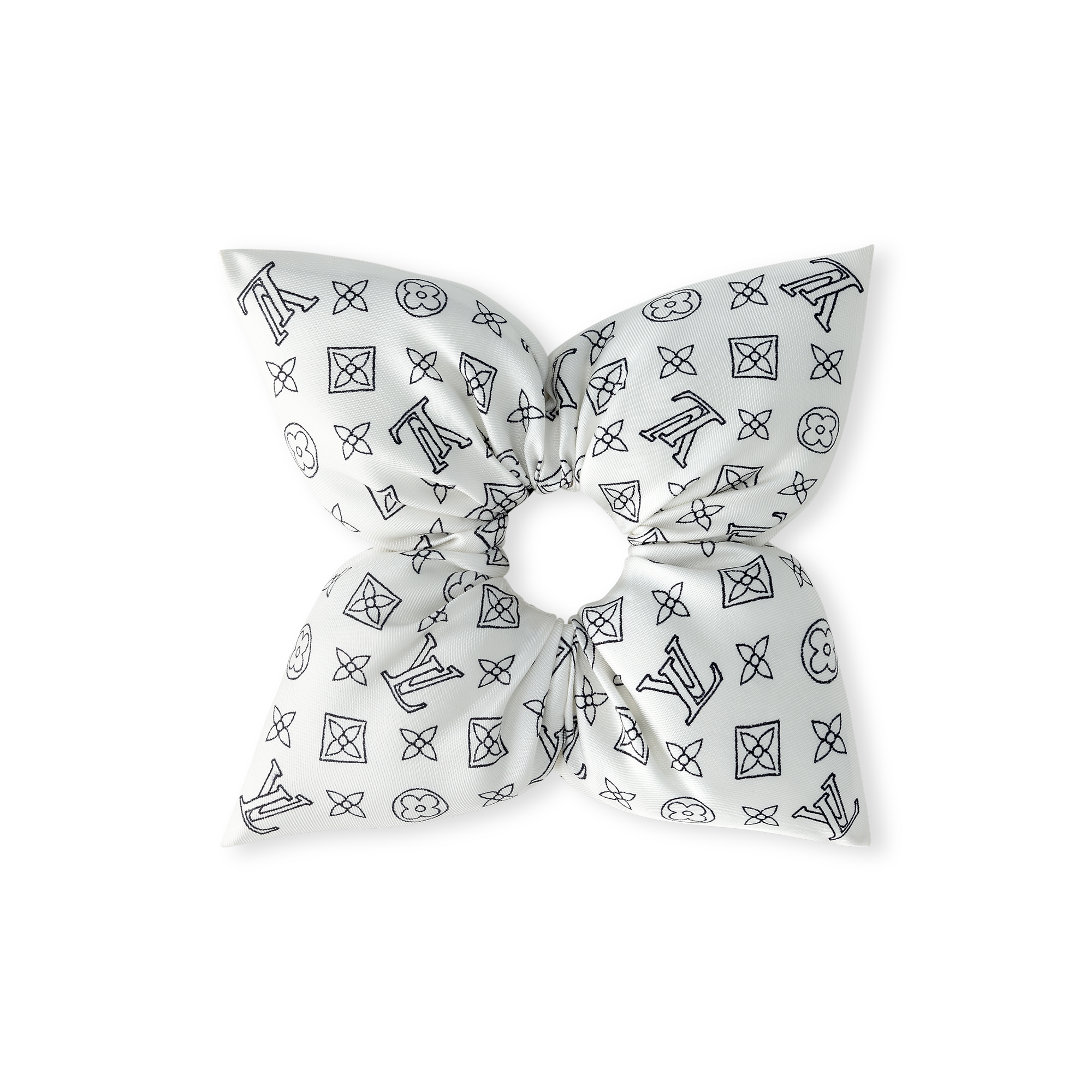 Fleur Pique Scrunchy