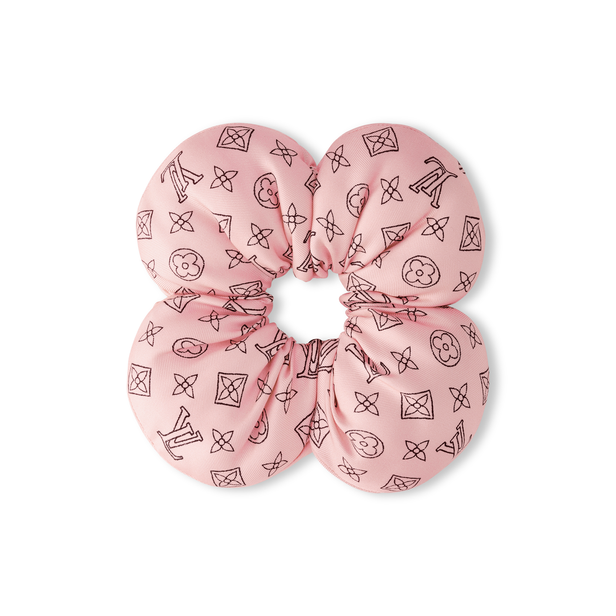 S00 Accessories Hair Accessories Fleur Ronde Scrunchy | Louis Vuitton ® (Product zoom)