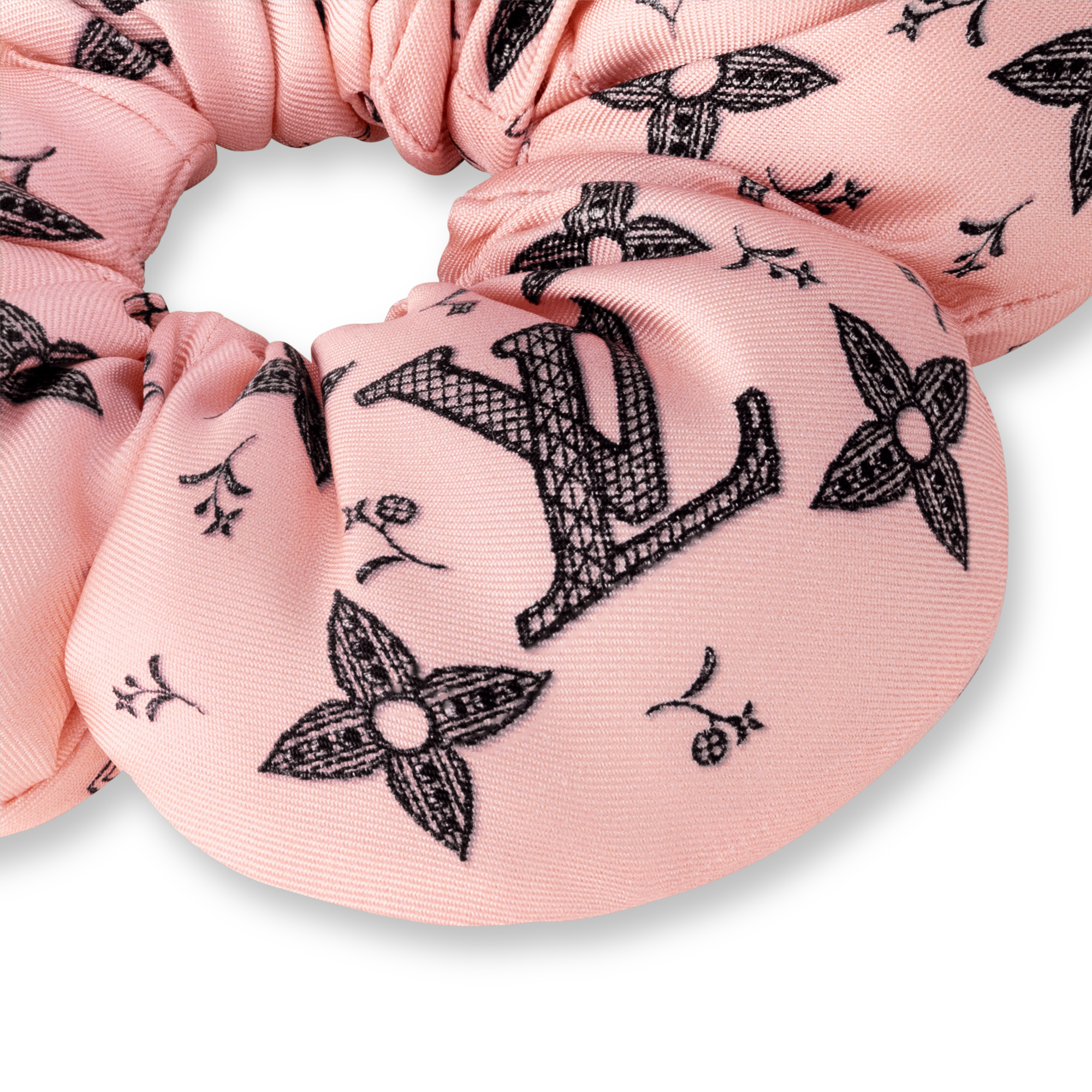 S00 Accessories Hair Accessories Fleur Ronde Scrunchy | Louis Vuitton ® (Product zoom)