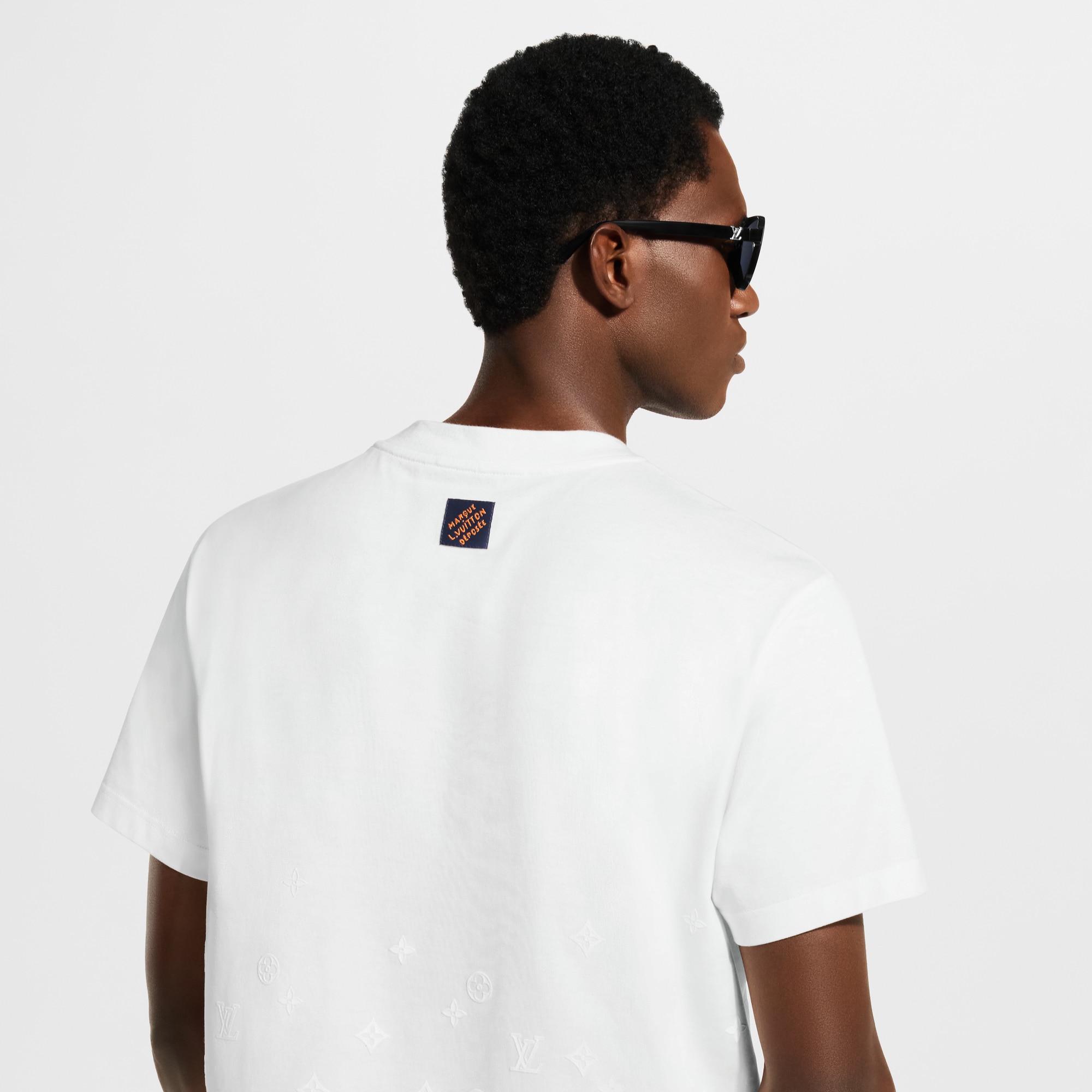 Flock Print Monogram Gradient T-Shirt - Men - Ready-to-Wear 