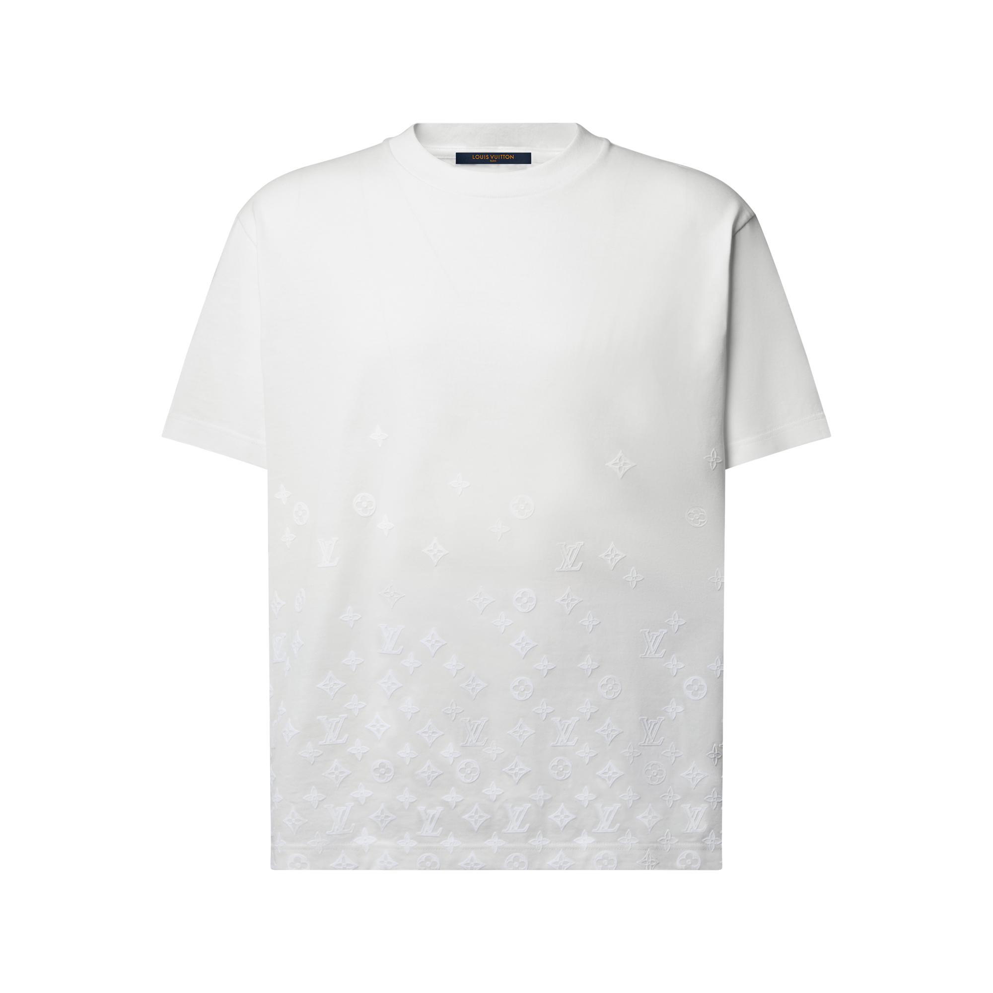 Gradient Signature Flock Print T-Shirt - Men - Ready-to-Wear 