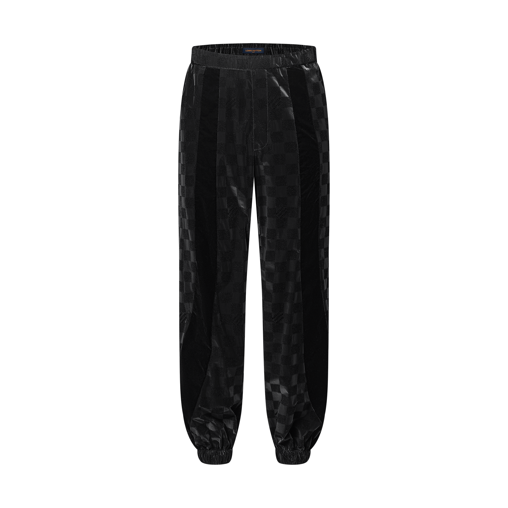 Flocked Damier Technical Track Pants