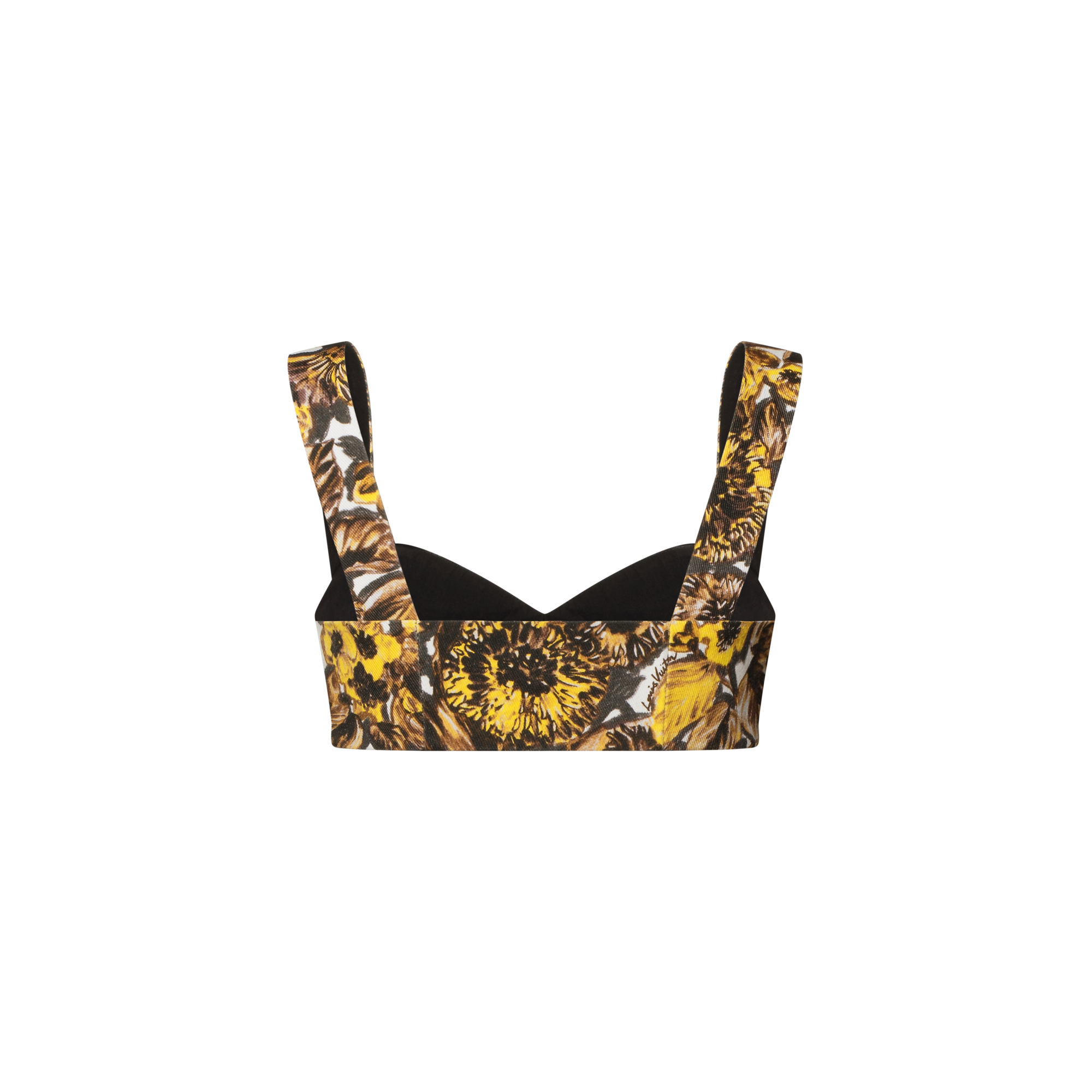 Floral Print Bustier