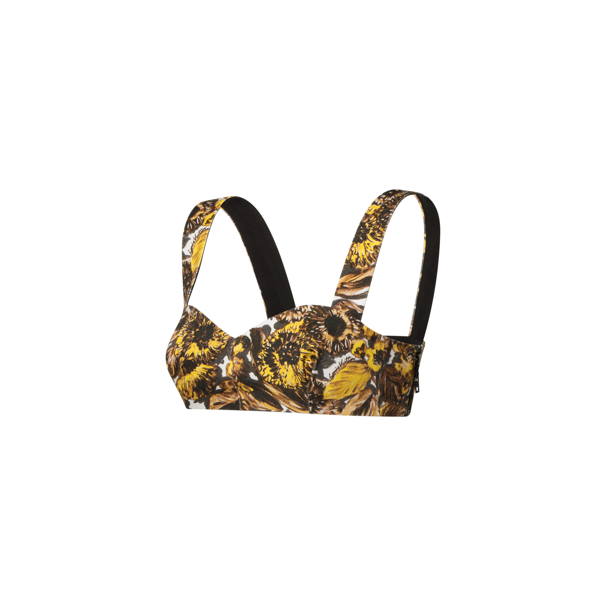 Floral Print Bustier