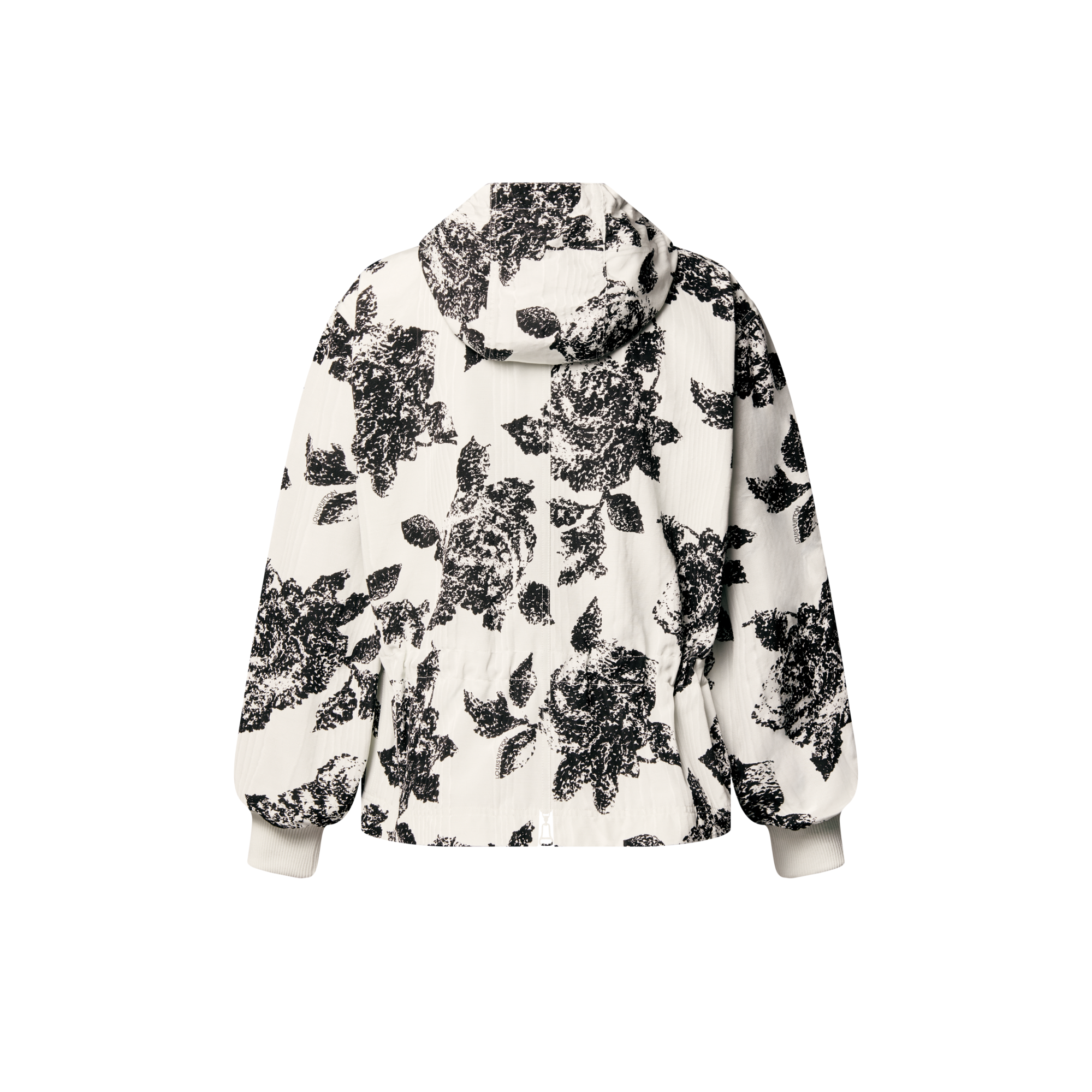  Ready-to-Wear Coats and Jackets Floral Print Hooded Parka | Louis Vuitton ® (Product zoom)