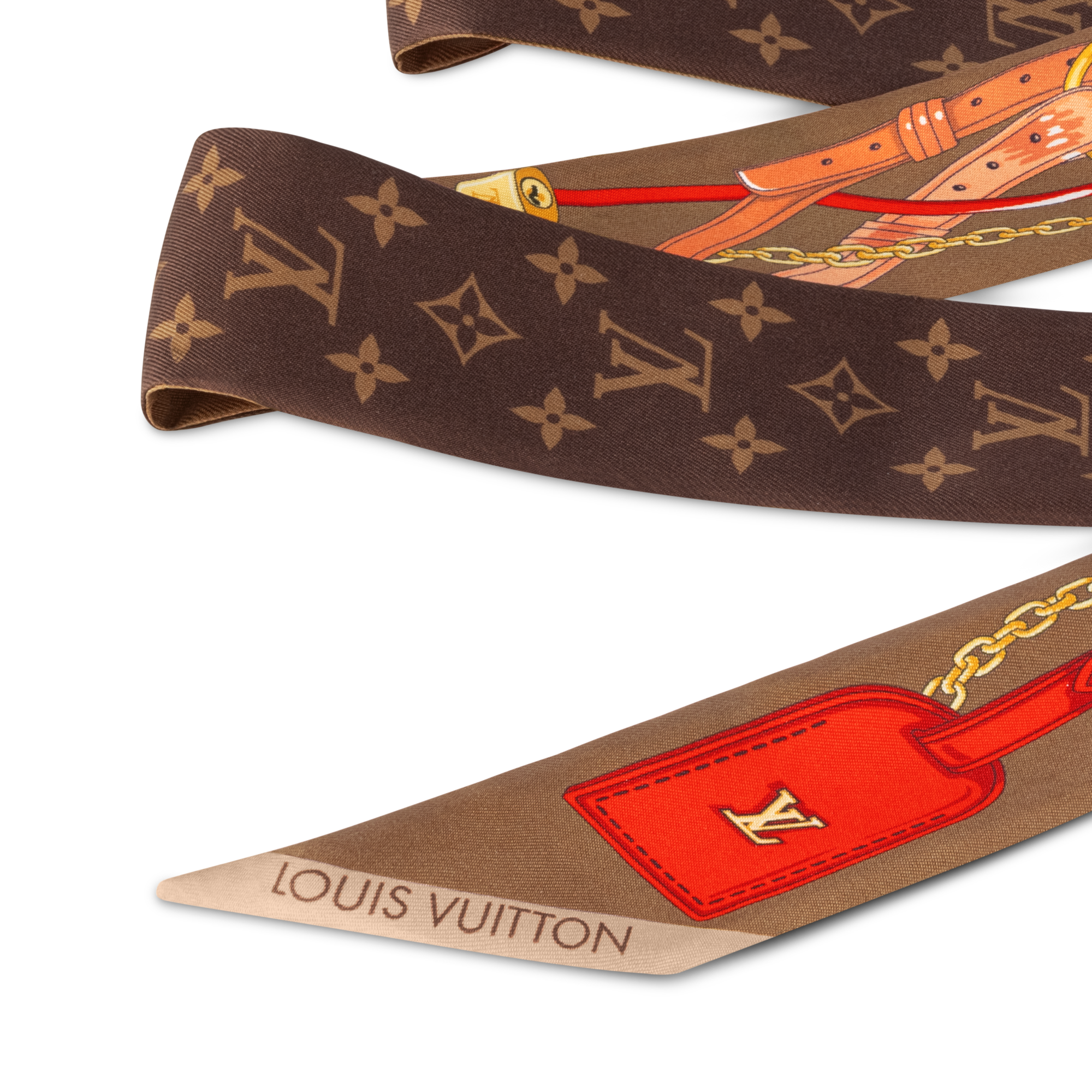 S00 Accessories Silk Squares and Bandeaus  Flower And Straps BB Bandeau | Louis Vuitton ® (Product zoom)