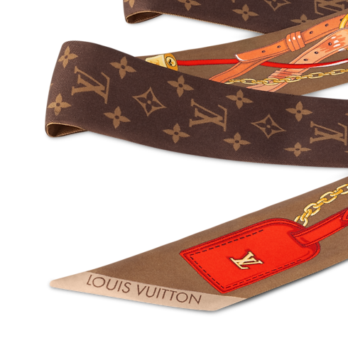 S00 Accessories Silk Squares and Bandeaus Flower And Straps BB Bandeau | Louis Vuitton ® (Product zoom)