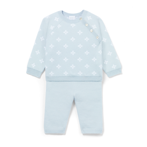 S00 Gifts for Babies } Flower Knitted Set | Louis Vuitton ® (Product zoom)