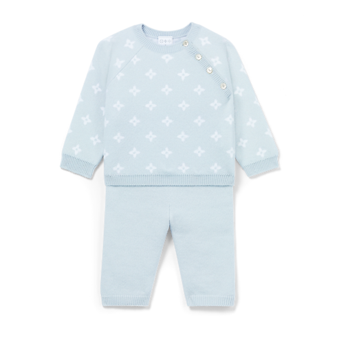 S00 Gifts for Babies } Flower Knitted Set | Louis Vuitton ® (Product zoom)