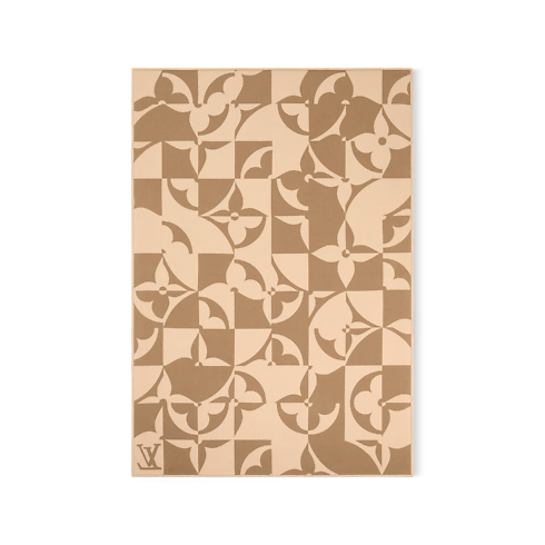 Flower Puzzle Throw 140 x 200 Back View