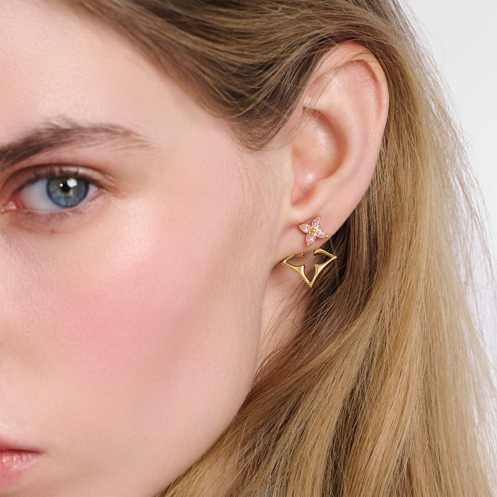 Flowergram Strass Earrings