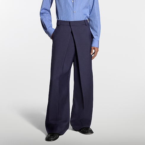 Ready-to-Wear Pants Folded Mohair Pants | Louis Vuitton ® (Product zoom)