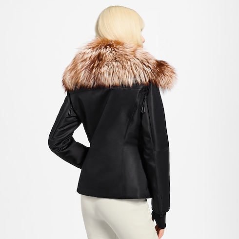 Ready-to-Wear Coats and Jackets Fox Collar Belted Ski Jacket | Louis Vuitton ® (Product zoom)