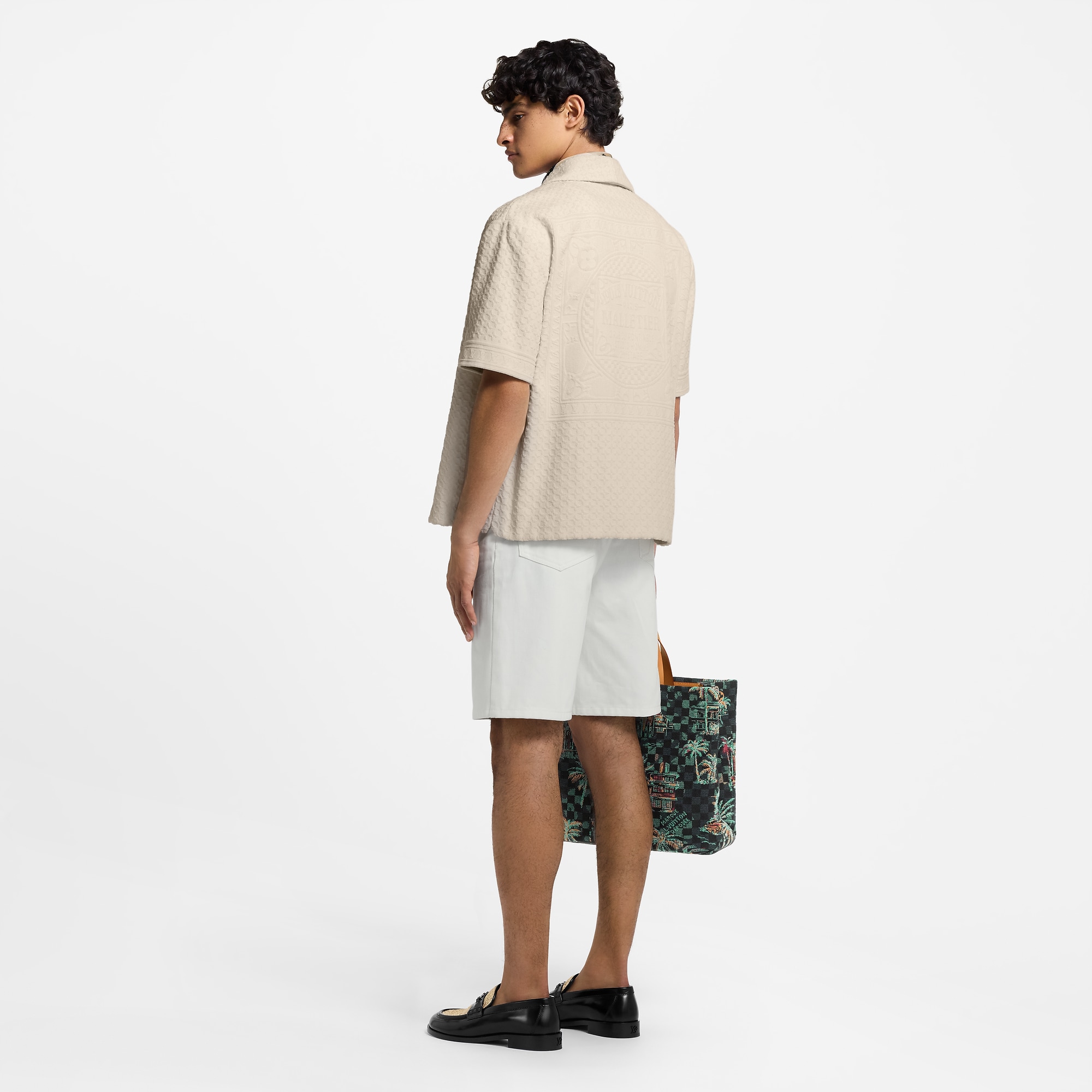 French Terry Short-Sleeved Shirt