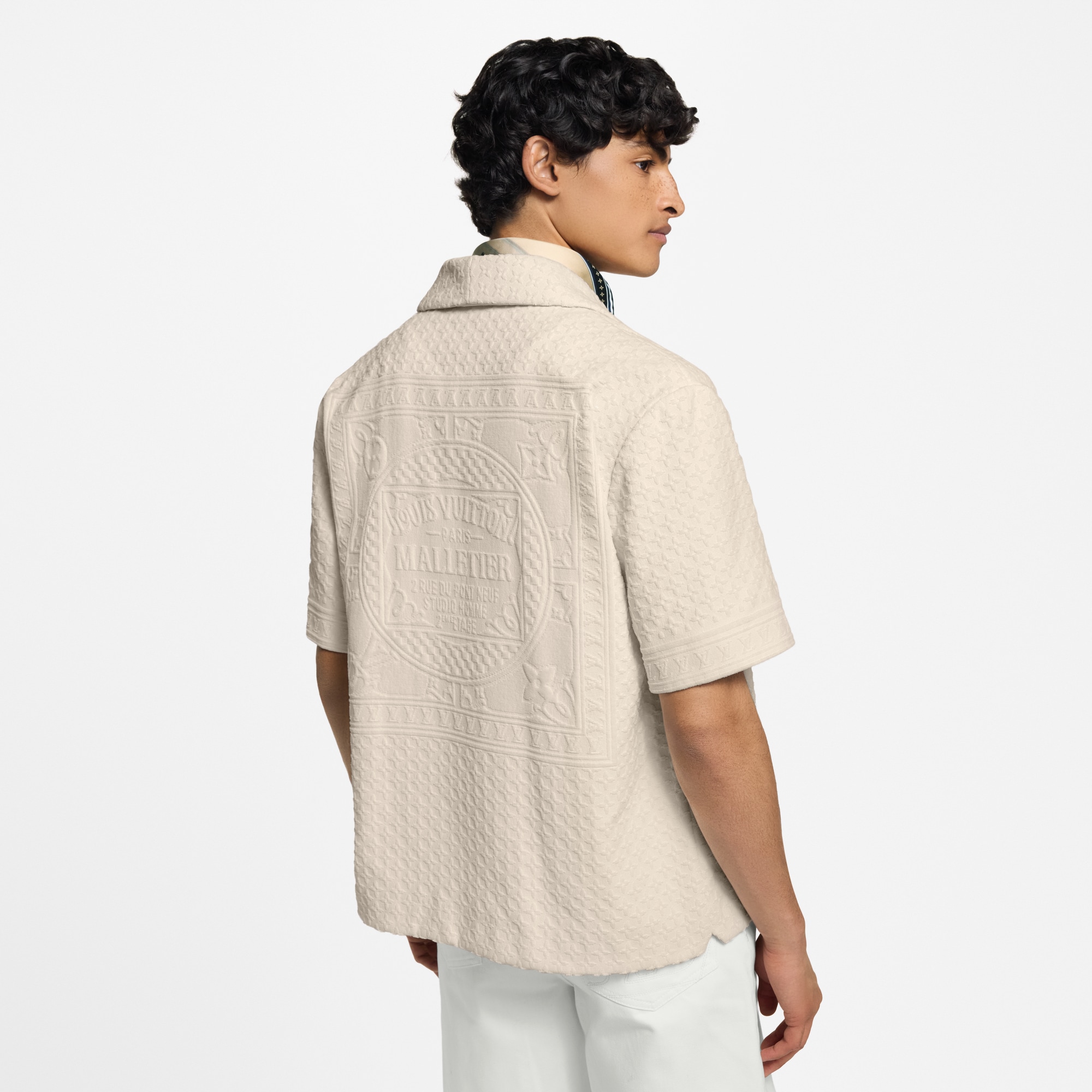  Ready-to-Wear Shirts French Terry Short-Sleeved Shirt | Louis Vuitton ® (Product zoom)