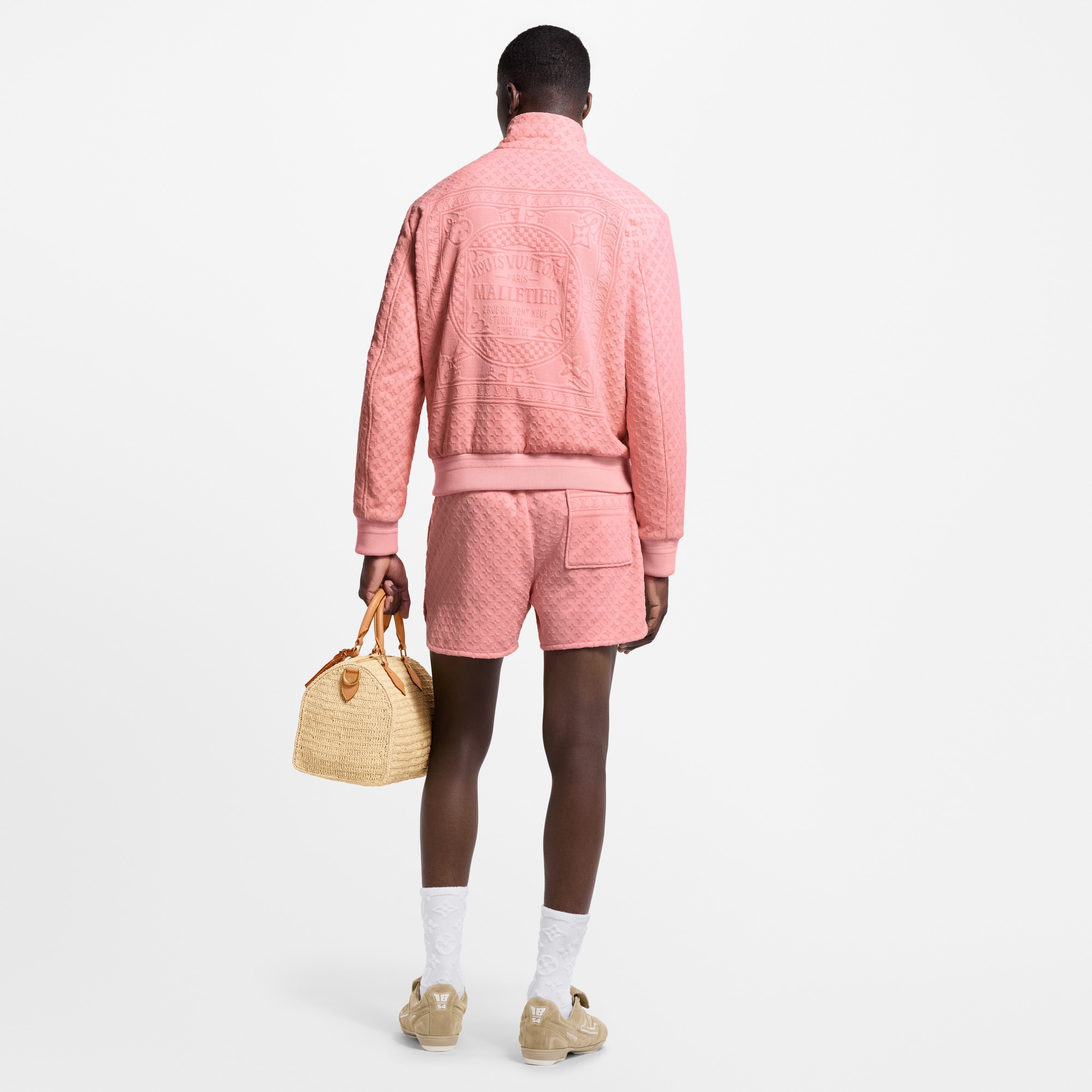  Ready-to-Wear Pants French Terry Track Shorts | Louis Vuitton ® (Product zoom)
