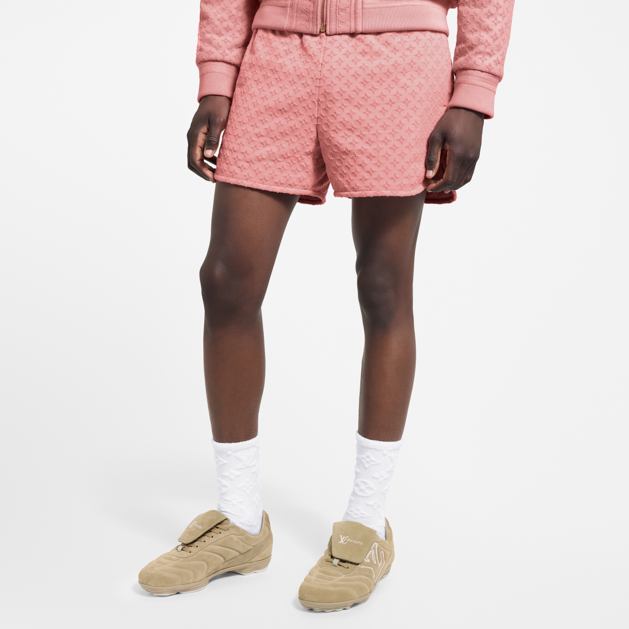  Ready-to-Wear Pants French Terry Track Shorts | Louis Vuitton ® (Product zoom)