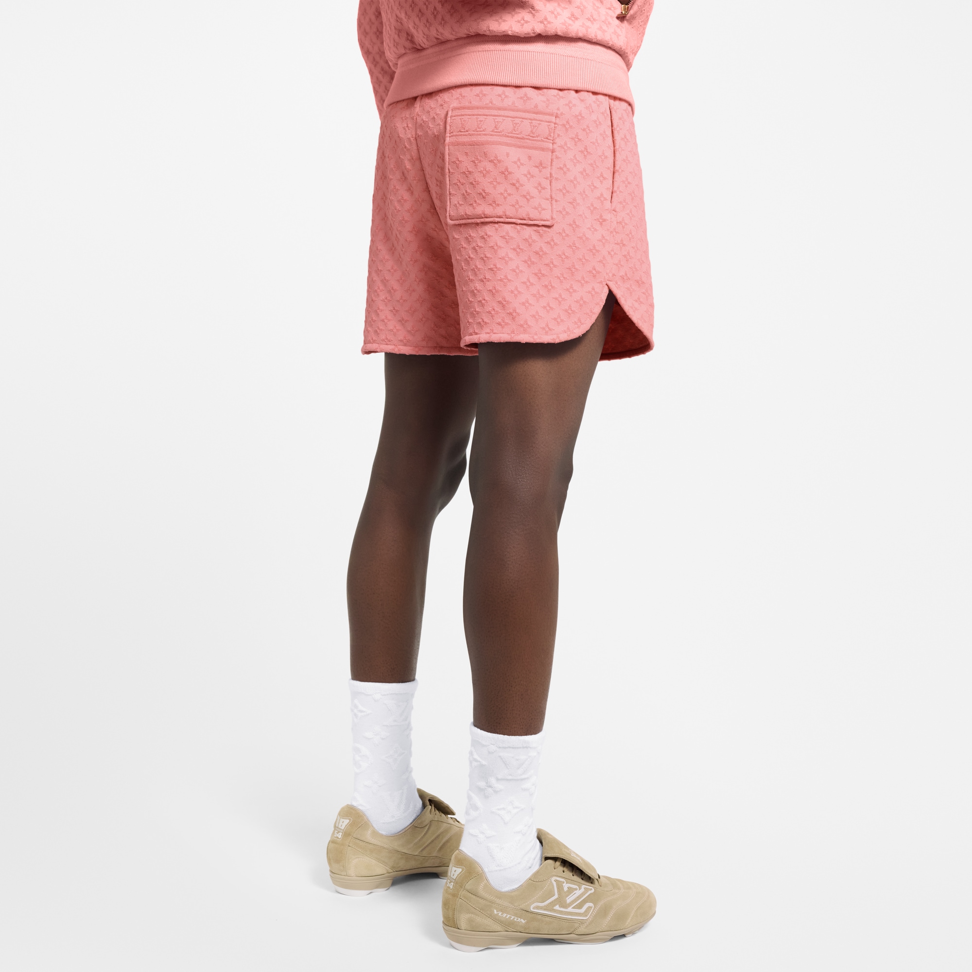  Ready-to-Wear Pants French Terry Track Shorts | Louis Vuitton ® (Product zoom)