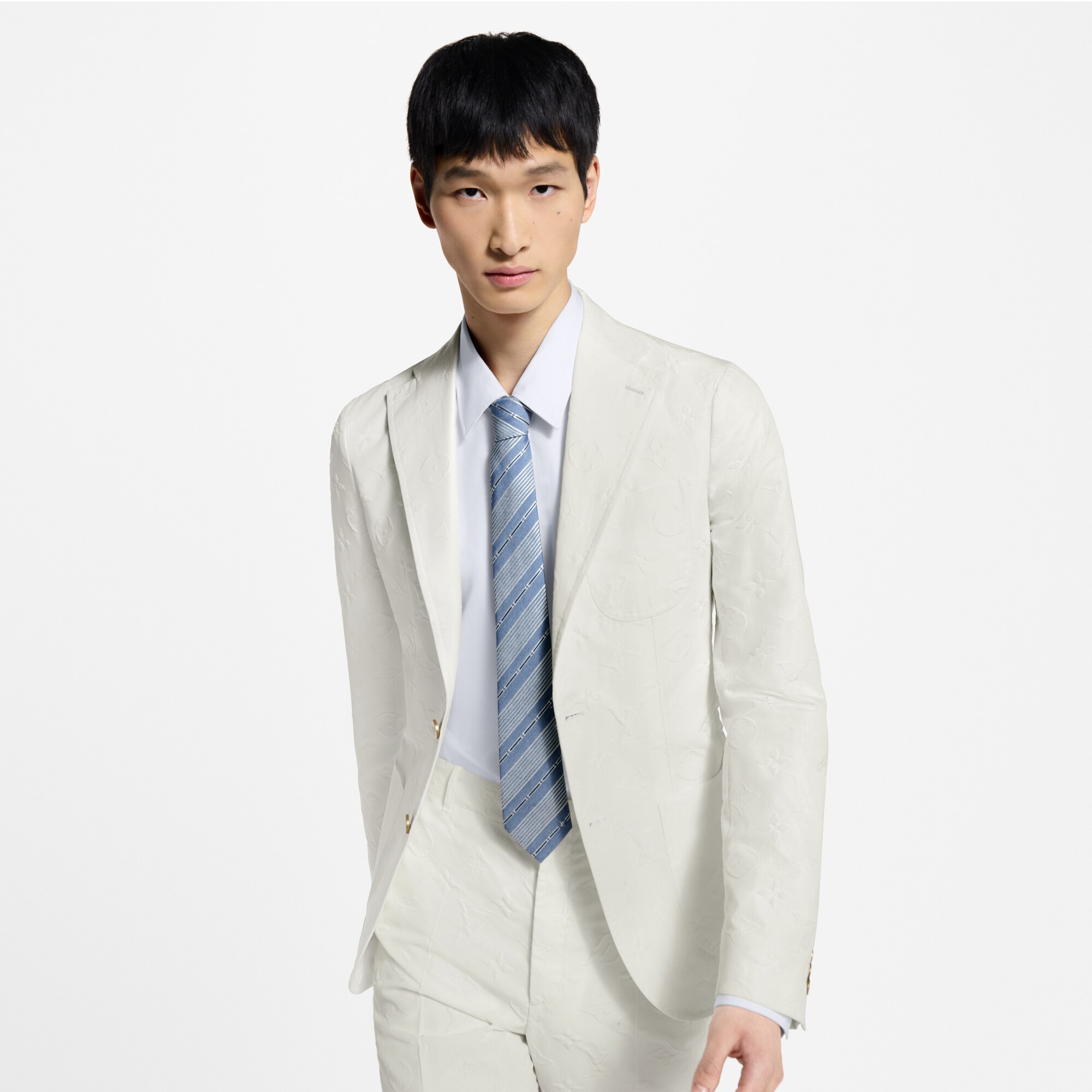 S00 Accessories Ties and Pocket Squares Fresh Stripes Tie | Louis Vuitton ® (Product zoom)