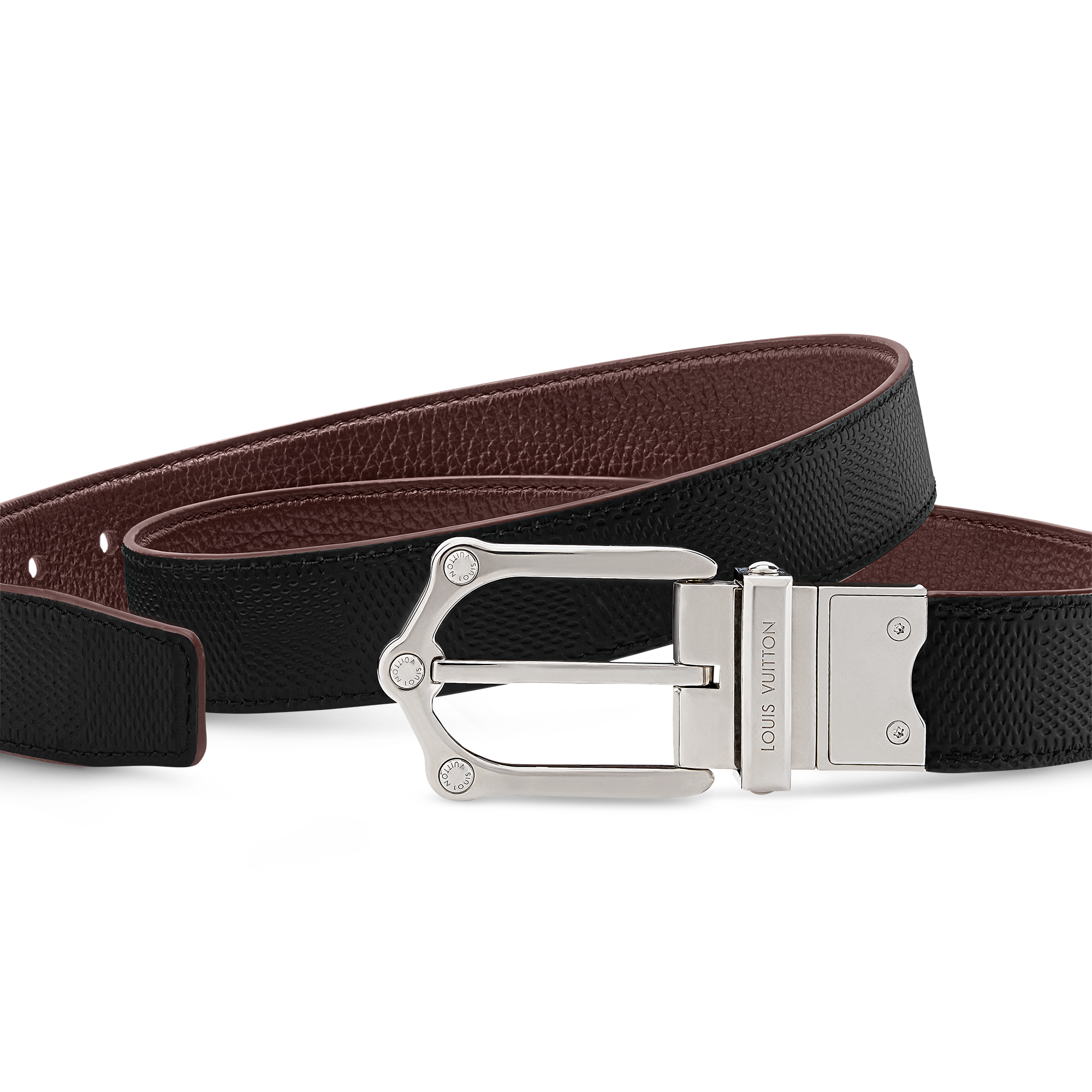  Accessories Belts Frog 30mm Reversible Belt | Louis Vuitton ® (Product zoom)