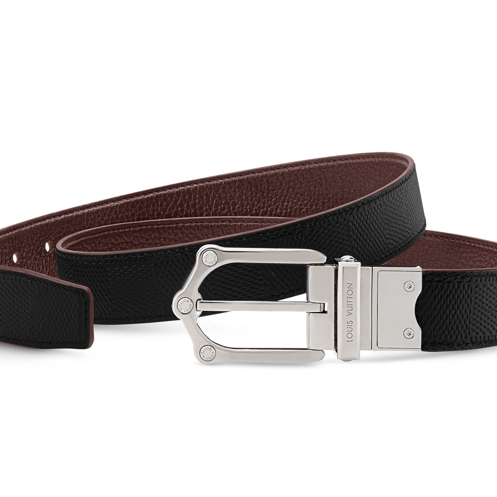  Accessories Belts Frog 30mm Reversible Belt | Louis Vuitton ® (Product zoom)