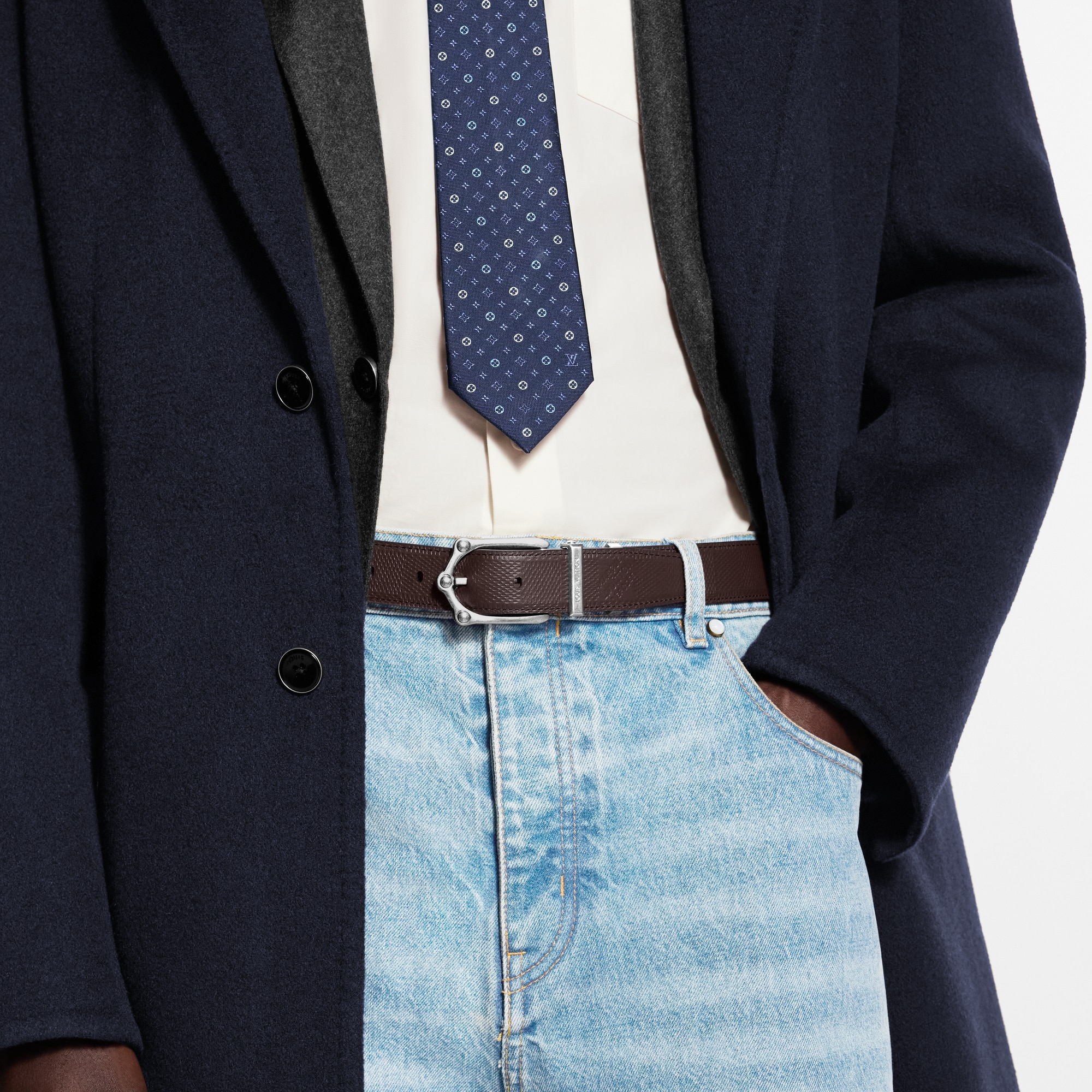  Accessories Belts Frog 30mm Reversible Belt | Louis Vuitton ® (Product zoom)