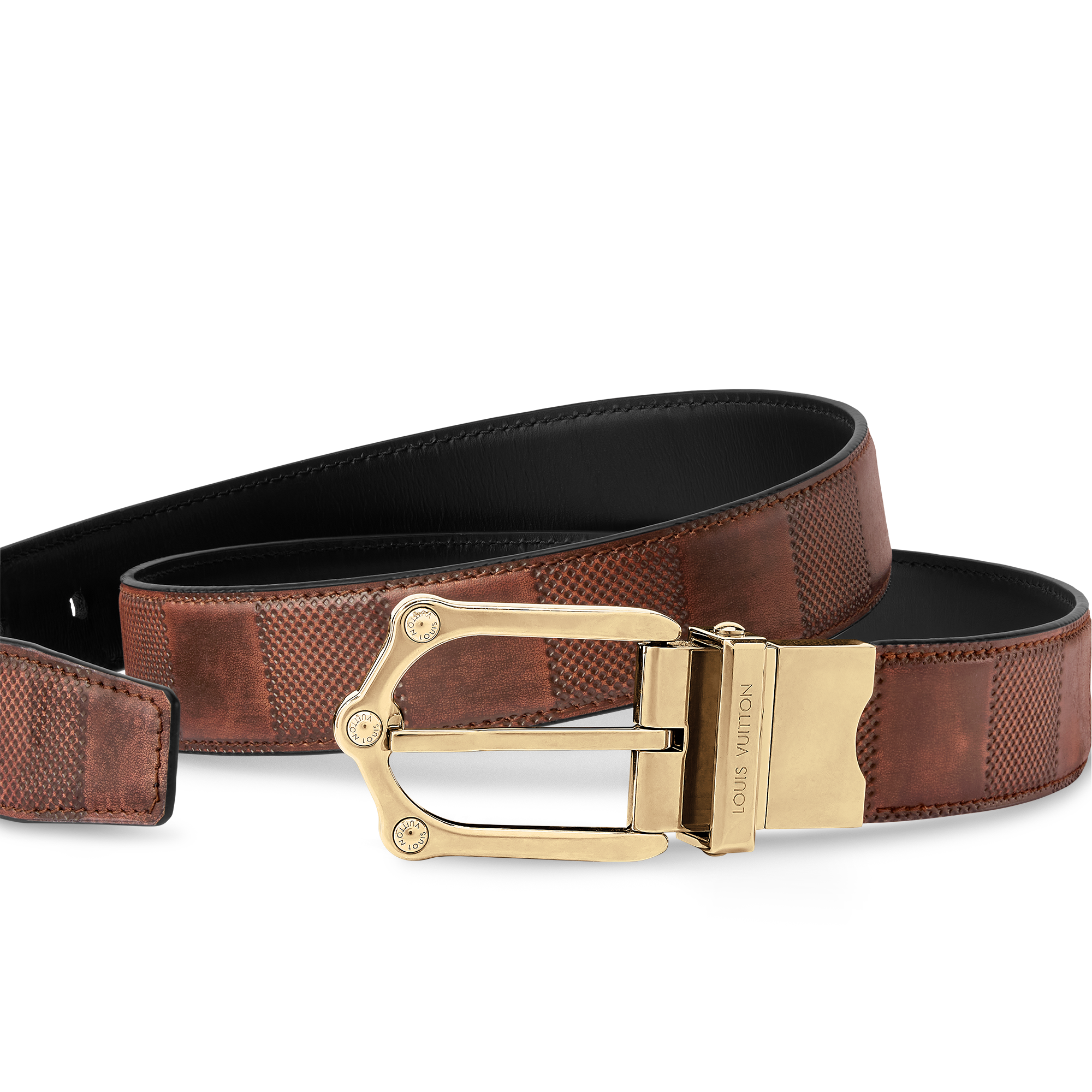  Accessories Belts Frog 30mm Reversible Belt | Louis Vuitton ® (Product zoom)
