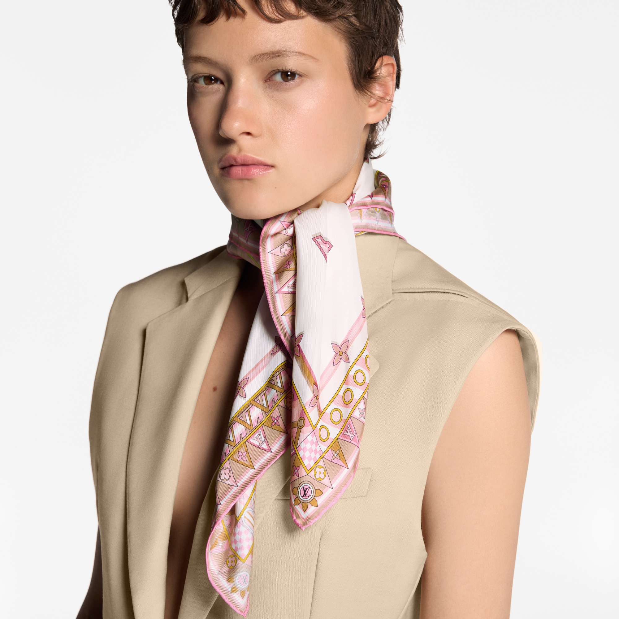 S00 Accessories Silk Squares and Bandeaus  From The Cloud Square 70 | Louis Vuitton ® (Product zoom)