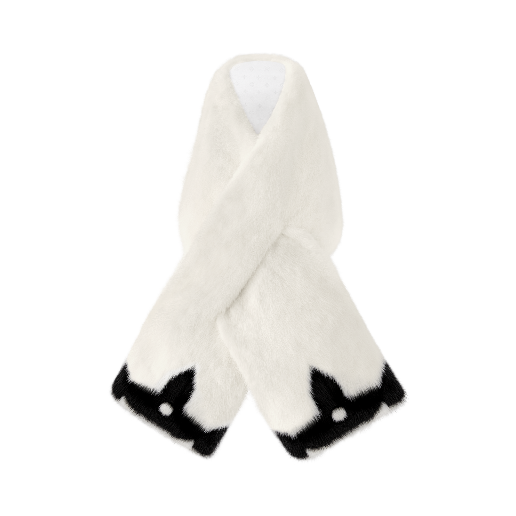 S00 Accessories Scarves Fur Flowers Scarf | Louis Vuitton ® (Product zoom)