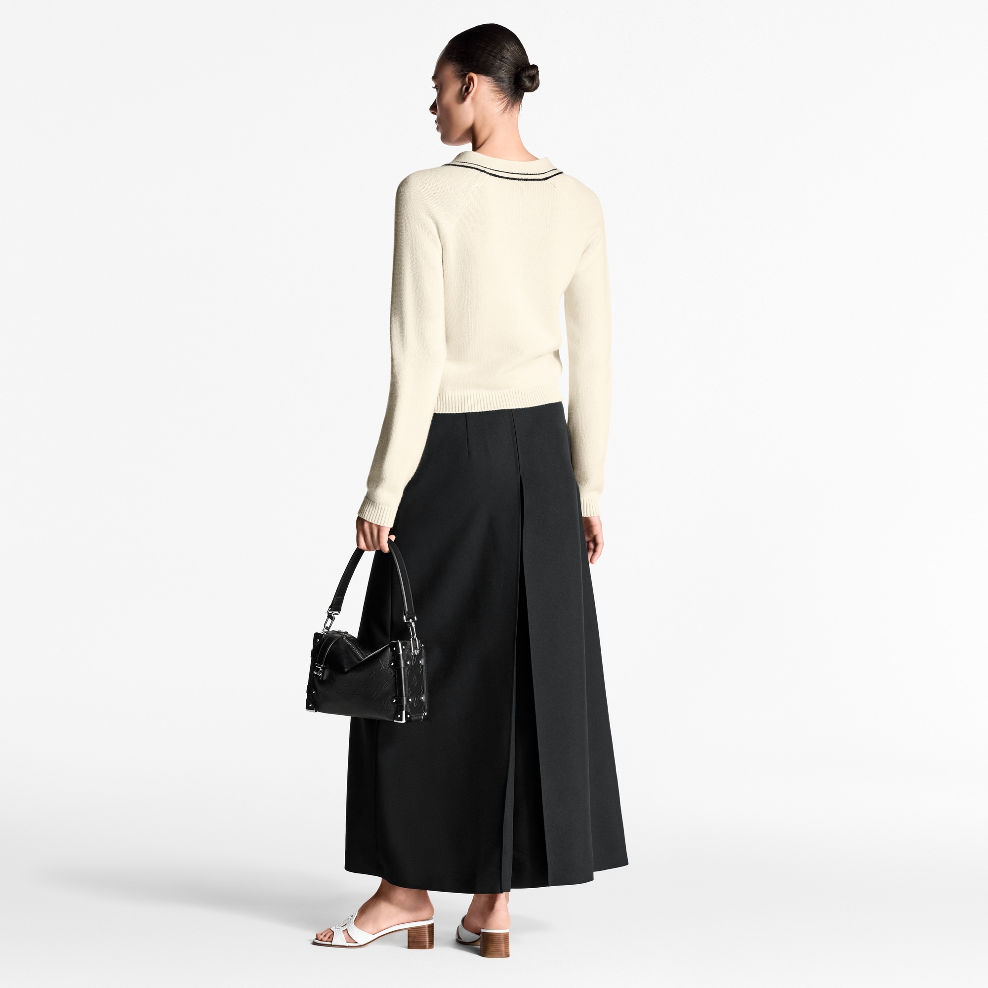 Ready-to-Wear Pants Gabardine Pleat Pants | Louis Vuitton ® (Product zoom)
