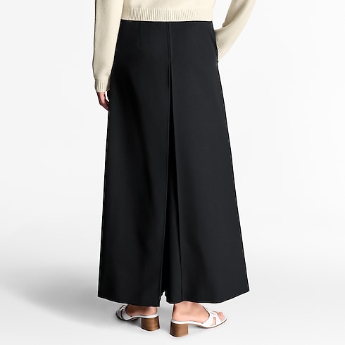 Ready-to-Wear Pants Gabardine Pleat Pants | Louis Vuitton ® (Product zoom)