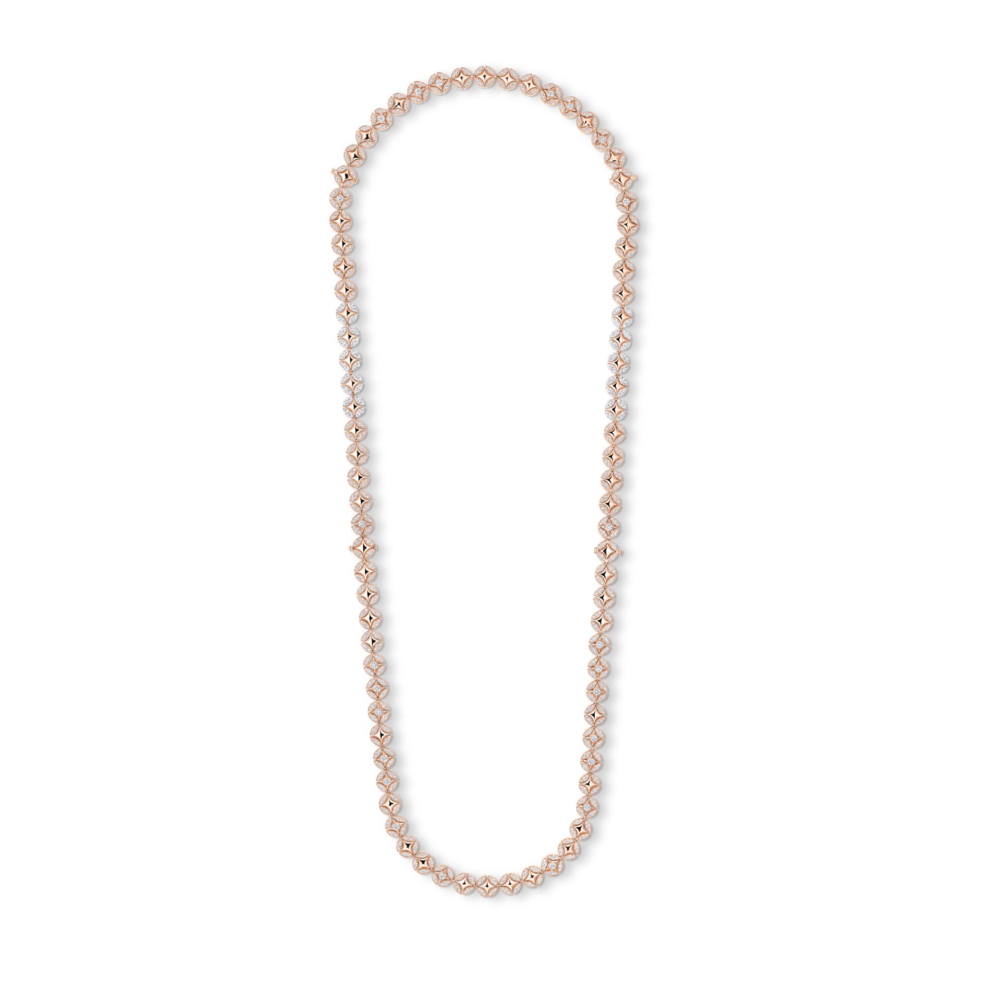  Jewelry Necklaces and Pendants Galaxie Long Necklace, Rose Gold and Diamonds | Louis Vuitton ® (Product zoom)